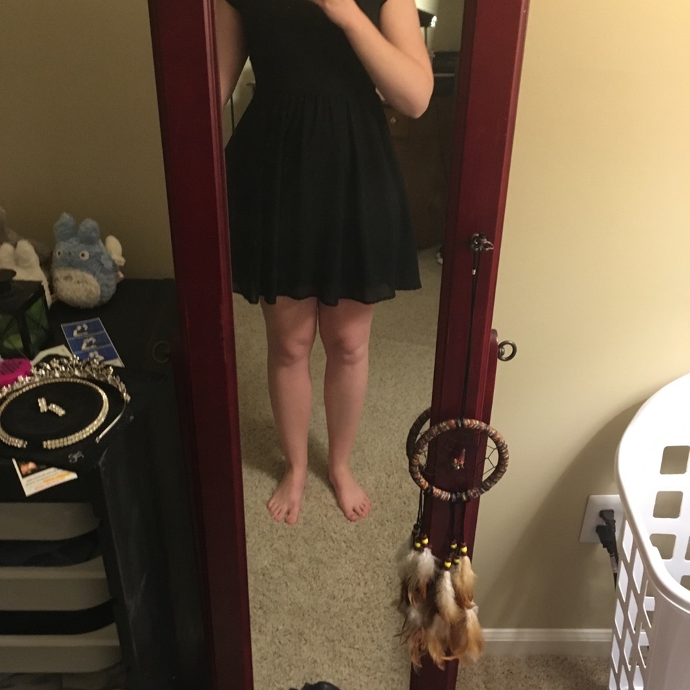 Midnight Hour knee-length black dress